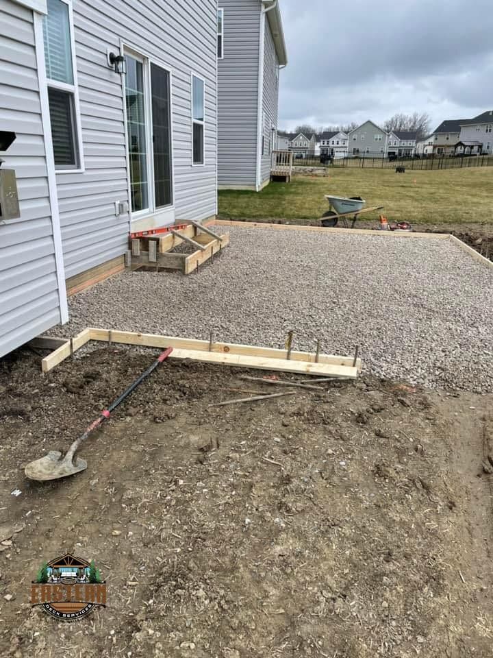 Custom paver patio with wall installation in Herndon, VA